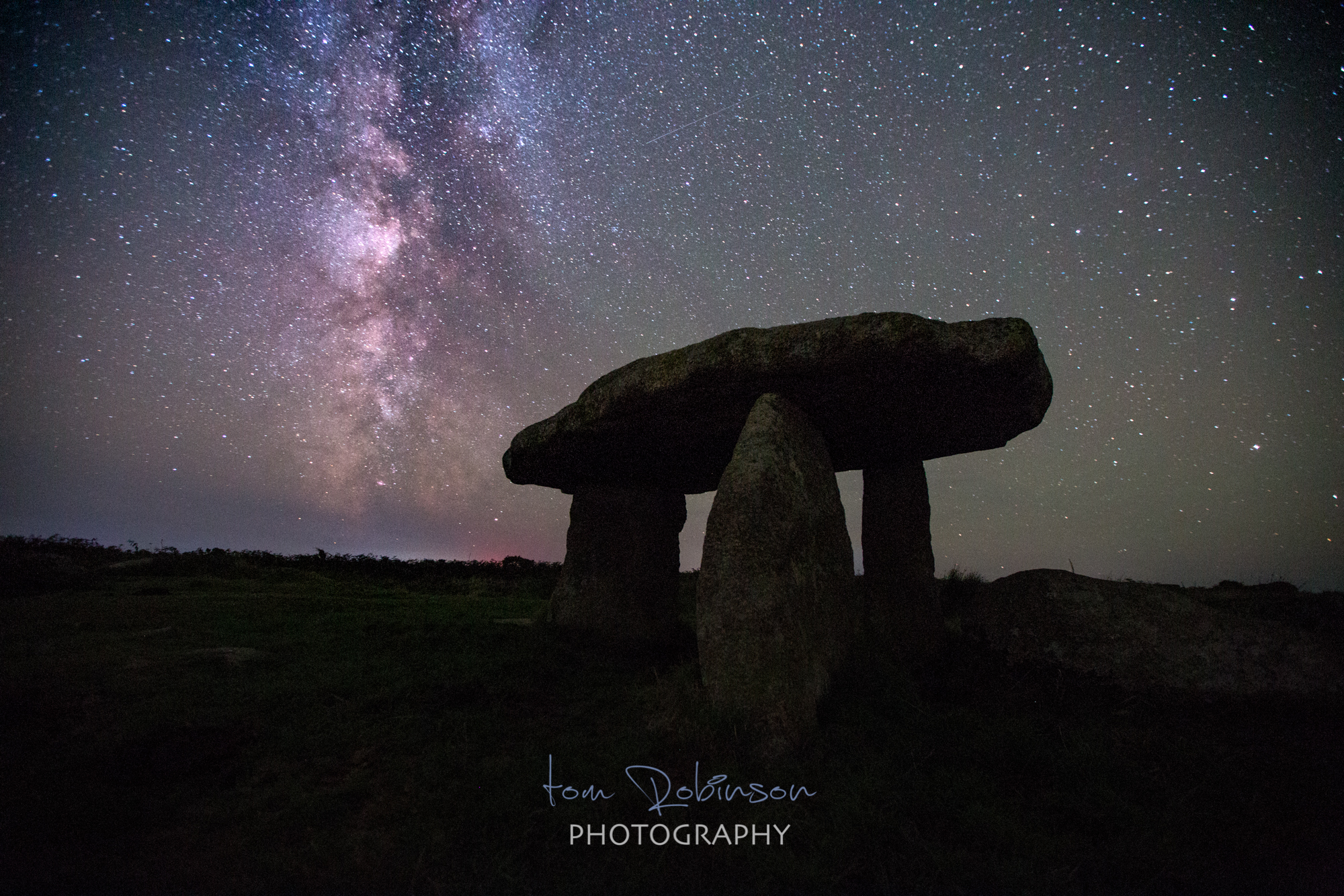 Lanyon Quoit by night from the Cornwall by night collection by Tom Robinson Photography
