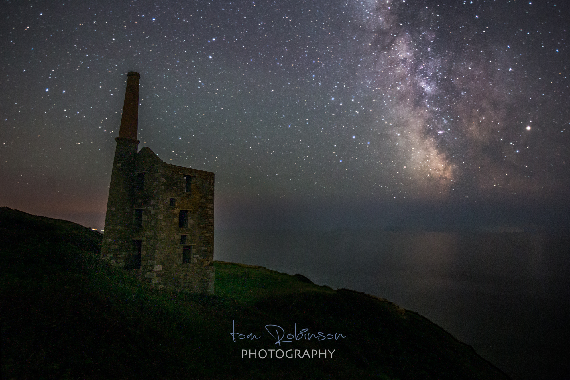 Rinsey by night from the Cornwall by night collection by Tom Robinson Photography